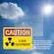 Signmission Radiation & Laser Sign, 3.5 in H x 5 in W, Vinyl Decal, Rectangle OS-2PACK-CR-D-35-L-10197 - alternate 2